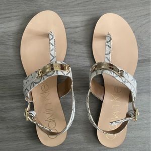 Calvin Klein Flat Thong Sandals